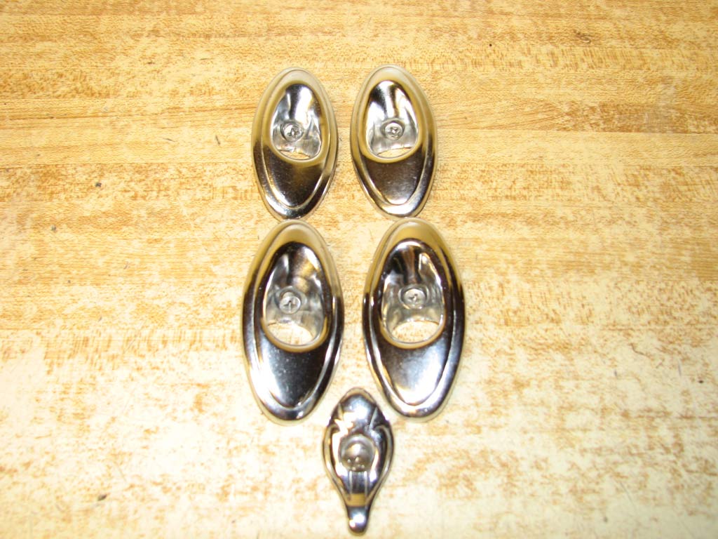 1950 Chevy Rope Escutcheon NOS 1949 New