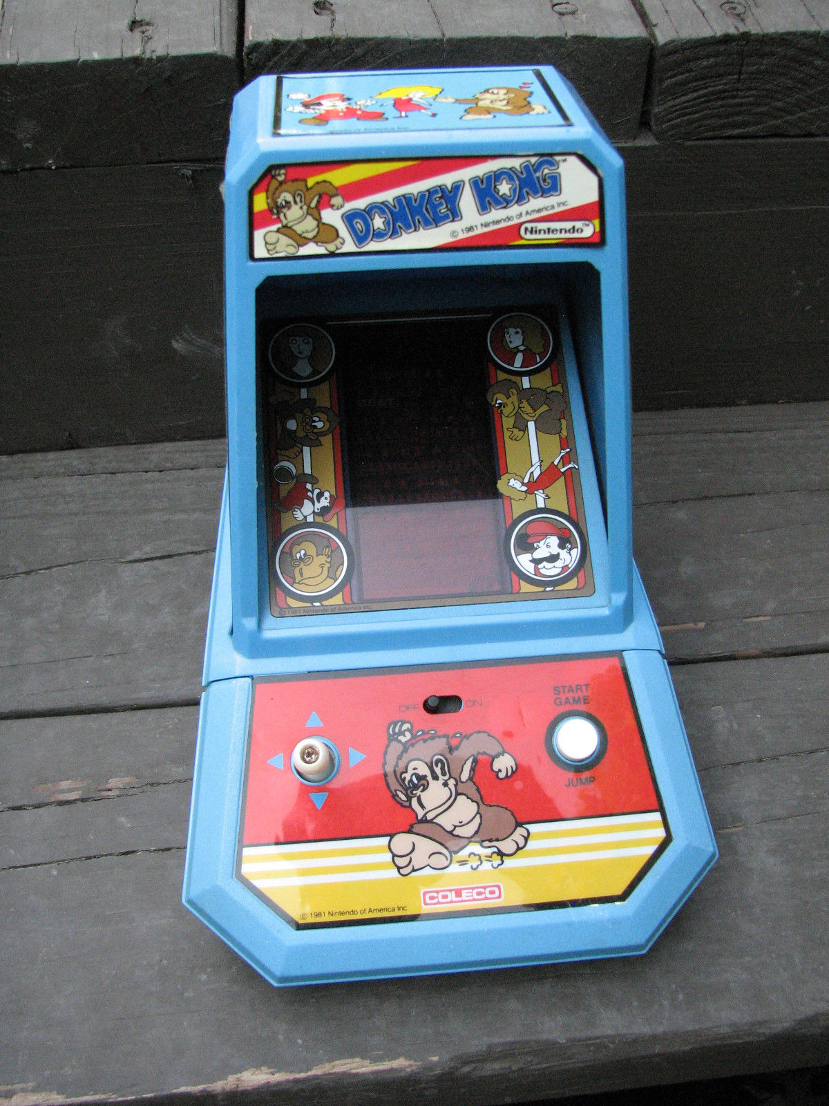Donkey Kong Coleco Nintendo 1982 Detroit